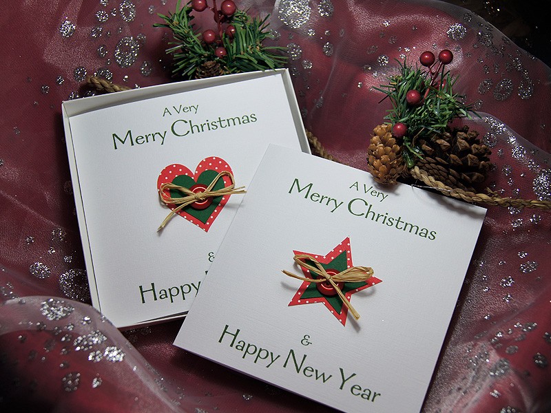 Country Christmas - Handmade Christmas Card Pack
