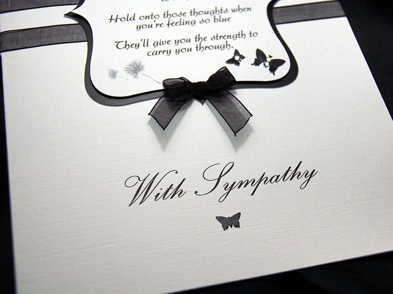 in loving memory sm sympathy card text