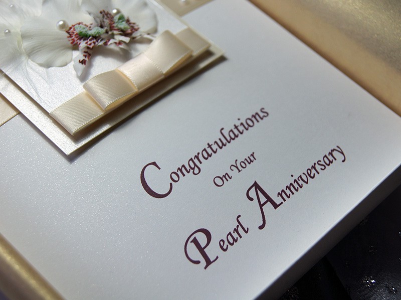 kirika handmade luxury anniversary card