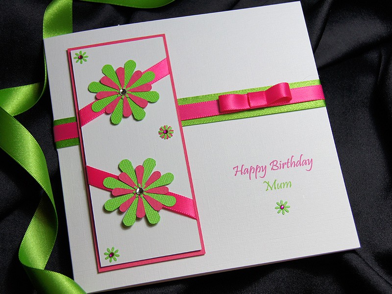Tahiti - Handmade Birthday Card