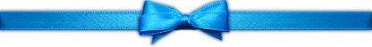 Teal bow