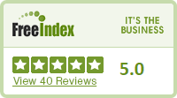 5 Star Rating on Freeindex